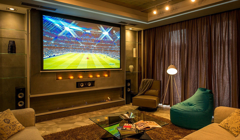 Удобная мебель для просмотра футбола